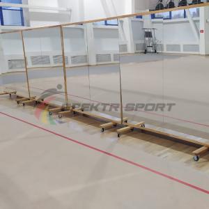 Купить Секция системы деления зала 2000 х 4000 мм - мобильные зеркала в Тихорецке 