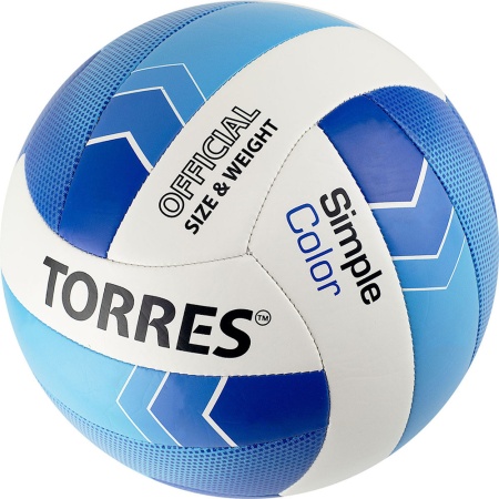 Купить Мяч волейбольный Torres Simple Color любительский р.5 в Тихорецке 